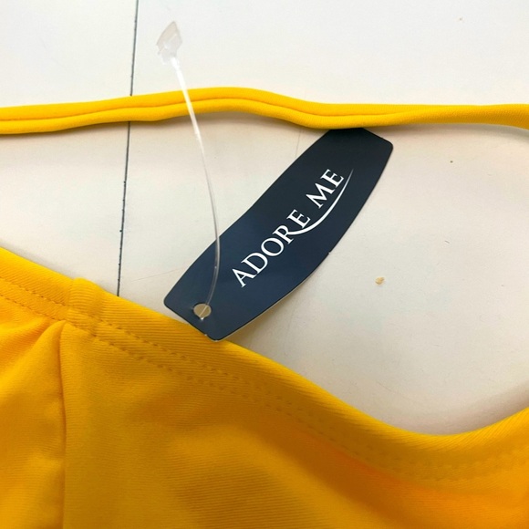 Adore Me Averie Contour Bikini Yellow Large - Picture 4 of 9